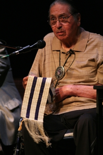 Onondaga Nation Chief Irving Powless Jr. and the Two Row Wampum Belt